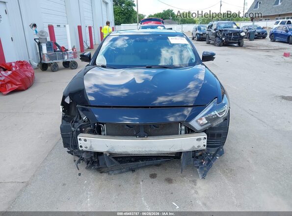 1N4AA6APXGC430486 2016 NISSAN MAXIMA Черный Вид щитка приборов