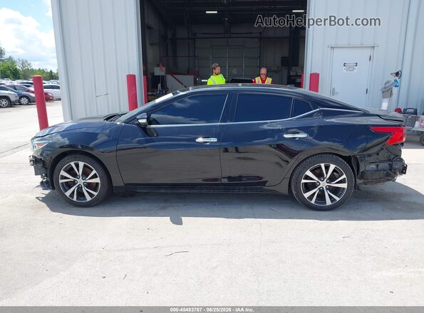 1N4AA6APXGC430486 2016 NISSAN MAXIMA Черный Панорамный вид салона 360°