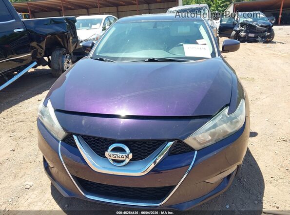 1N4AA6APXGC447157 2016 NISSAN MAXIMA Purple ხელსაწყოთა პანელის ხედი