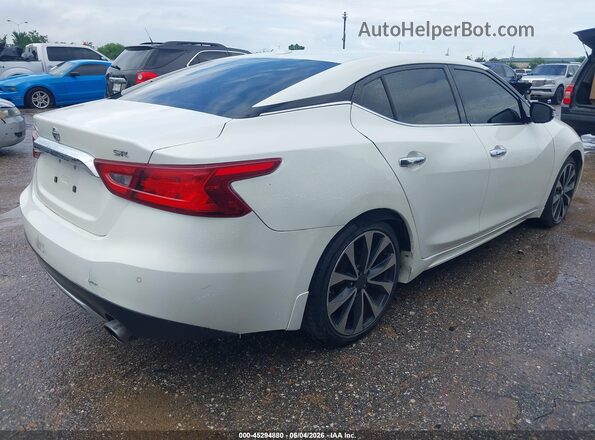 1N4AA6APXGC903237 2016 NISSAN MAXIMA White 