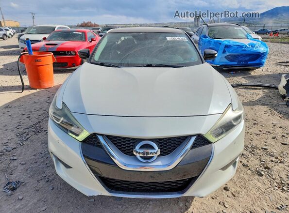 1N4AA6APXHC379671 2017 NISSAN MAXIMA Белый Вид спереди