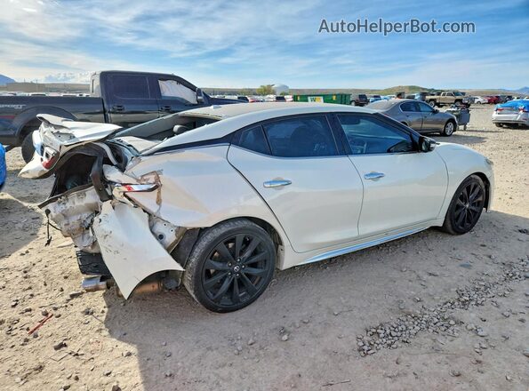 1N4AA6APXHC379671 2017 NISSAN MAXIMA Белый Задняя правая четверть