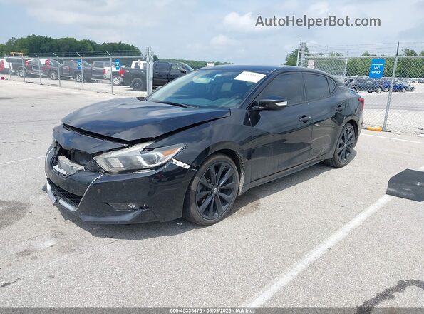 1N4AA6APXHC381114 2017 NISSAN MAXIMA Black Przód lewy