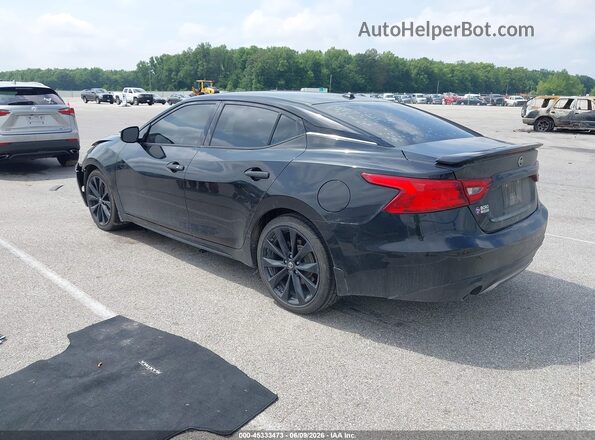 1N4AA6APXHC381114 2017 NISSAN MAXIMA Black Tył lewy