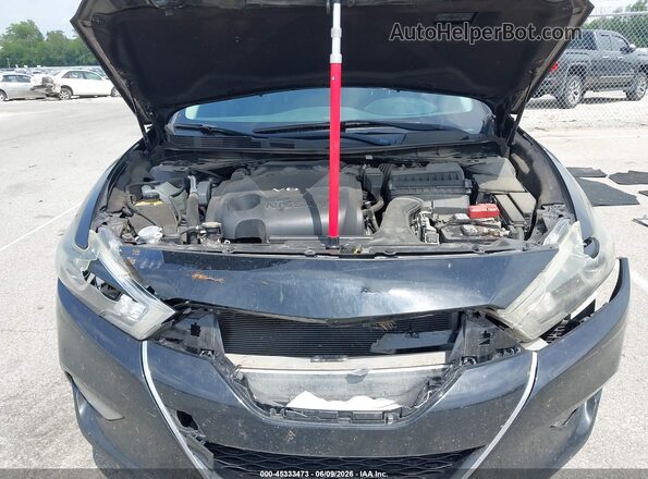 1N4AA6APXHC381114 2017 NISSAN MAXIMA Black Widok z tyłu