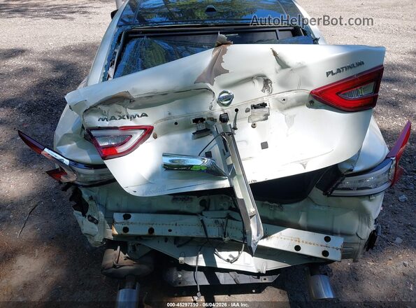 1N4AA6APXHC382750 2017 NISSAN MAXIMA Белый Вид спереди