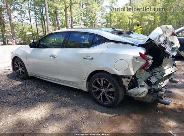 1N4AA6APXHC382750 2017 NISSAN MAXIMA Белый Задняя левая четверть
