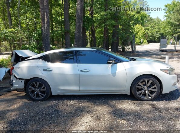 1N4AA6APXHC382750 2017 NISSAN MAXIMA Белый Панорамный вид салона 360°