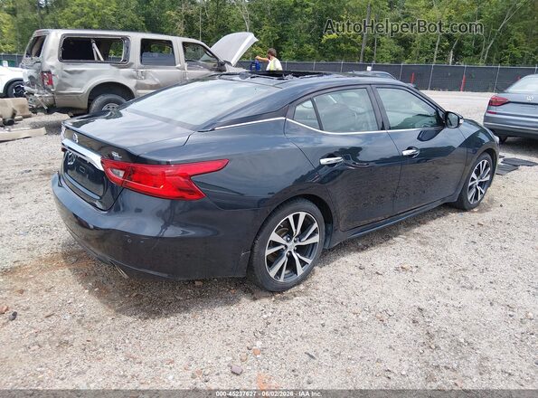 1N4AA6APXHC396714 2017 NISSAN MAXIMA Dark Blue Задняя правая четверть