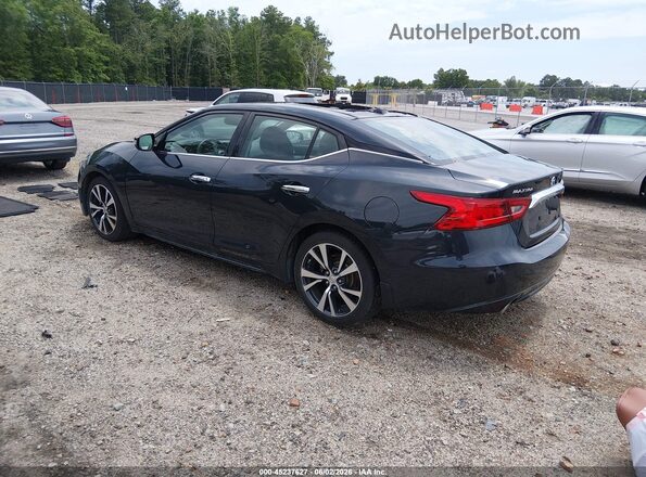 1N4AA6APXHC396714 2017 NISSAN MAXIMA Dark Blue Задняя левая четверть