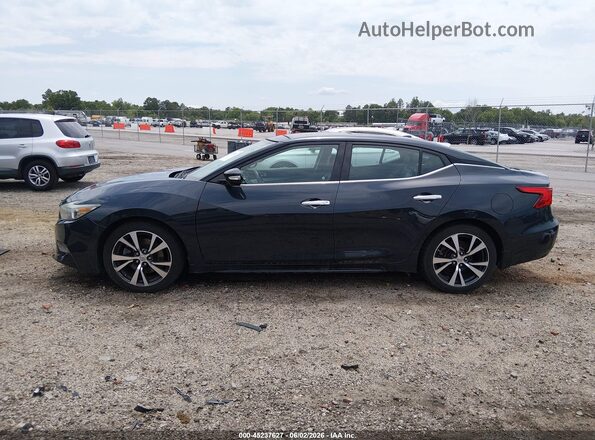 1N4AA6APXHC396714 2017 NISSAN MAXIMA Dark Blue Панорамный вид салона 360°