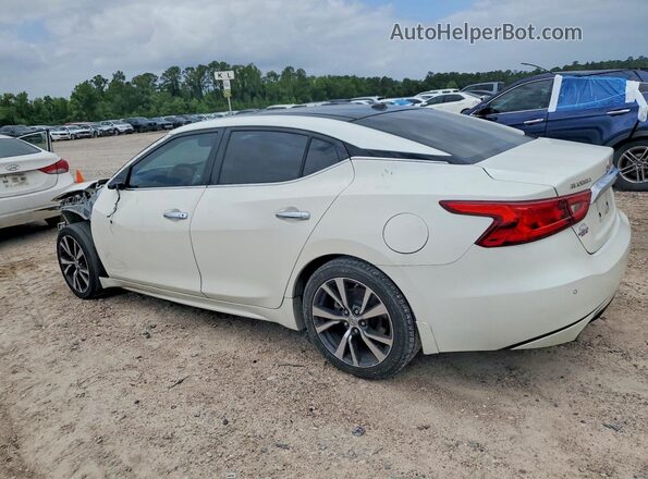 1N4AA6APXHC405895 2017 NISSAN MAXIMA Белый Задняя левая четверть