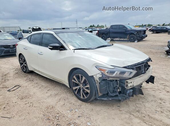 1N4AA6APXHC405895 2017 NISSAN MAXIMA Белый Передняя правая четверть