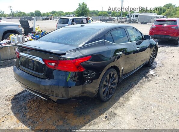 1N4AA6APXHC415505 2017 NISSAN MAXIMA Black უკანა მარჯვენა