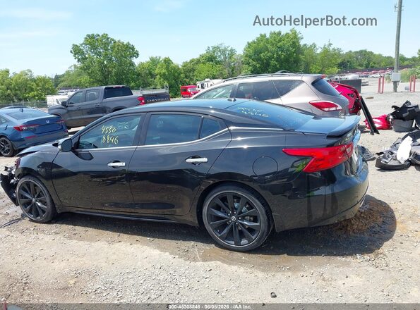 1N4AA6APXHC415505 2017 NISSAN MAXIMA Black სალონის 360-გრადუსიანი ხედი