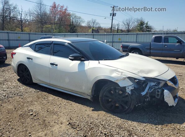 1N4AA6APXHC416072 2017 NISSAN MAXIMA White Przód prawy