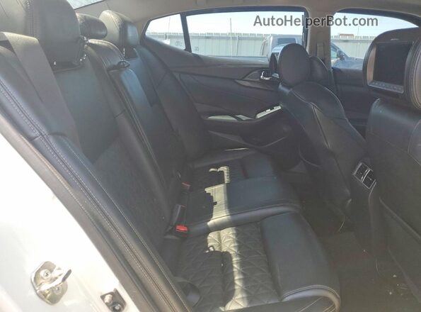 1N4AA6APXHC416072 2017 NISSAN MAXIMA White Widok tylnych siedzeń