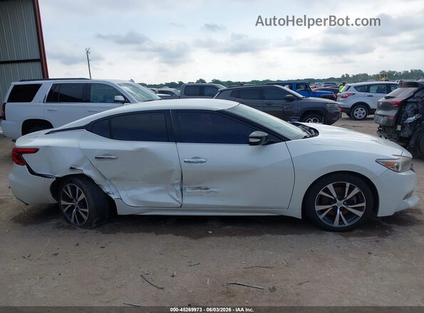 1N4AA6APXHC421353 2017 NISSAN MAXIMA White Rear interior view