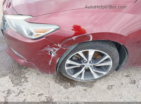 1N4AA6APXHC433003 2017 NISSAN MAXIMA Красный Вид спереди