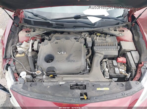1N4AA6APXHC433003 2017 NISSAN MAXIMA Красный Вид сзади