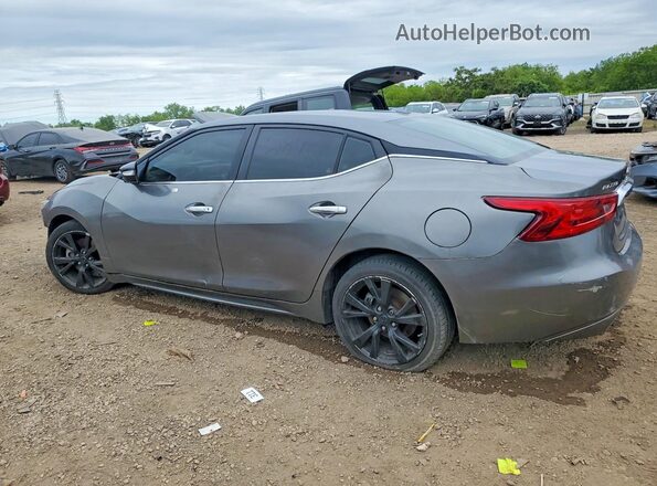 1N4AA6APXHC443305 2017 NISSAN MAXIMA Gray Trasero izquierdo