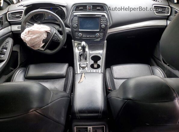 1N4AA6APXHC443305 2017 NISSAN MAXIMA Gray Vista del salpicadero