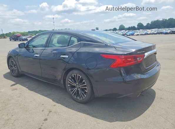1N4AA6APXHC455213 2017 NISSAN MAXIMA Черный Задняя левая четверть