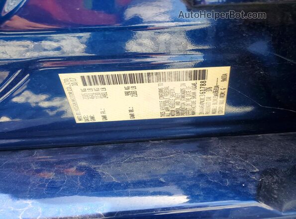1N4AA6APXJC361788 2018 NISSAN MAXIMA Blue 