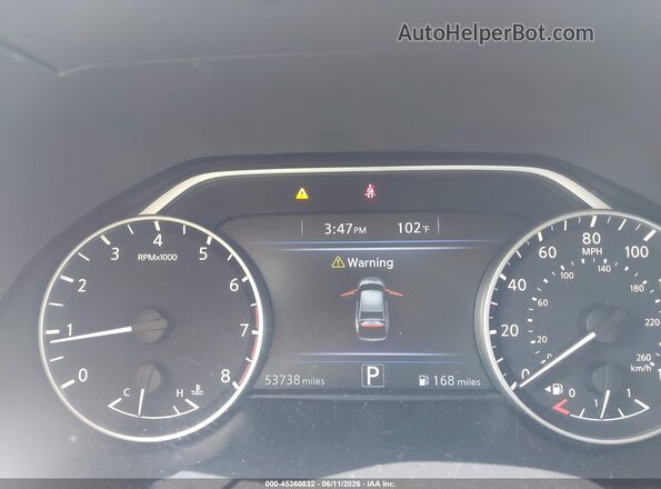 1N4AA6APXJC363590 2018 NISSAN MAXIMA Gray Հետևի նստատեղերի տեսք