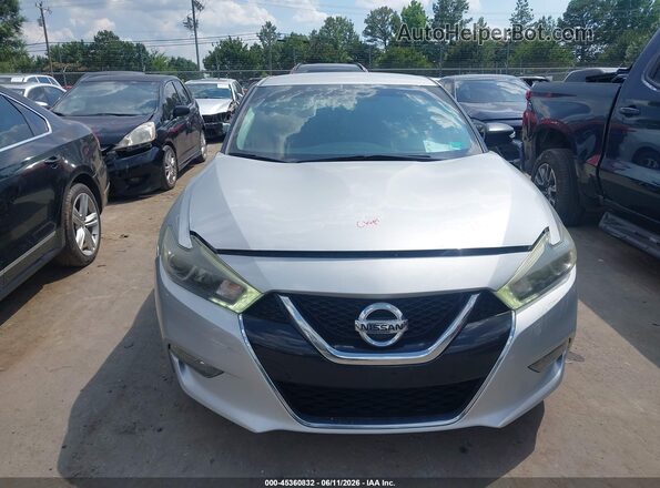 1N4AA6APXJC363590 2018 NISSAN MAXIMA Gray Սարքավորումների վահանակի տեսք