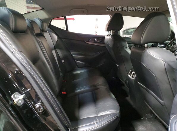 1N4AA6APXJC373780 2018 NISSAN MAXIMA Black Հետևի նստատեղերի տեսք