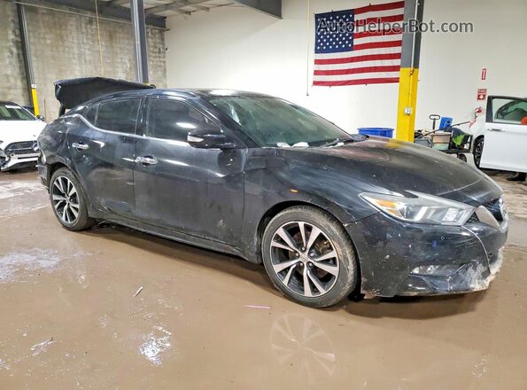 1N4AA6APXJC373780 2018 NISSAN MAXIMA Black Առջևի աջ