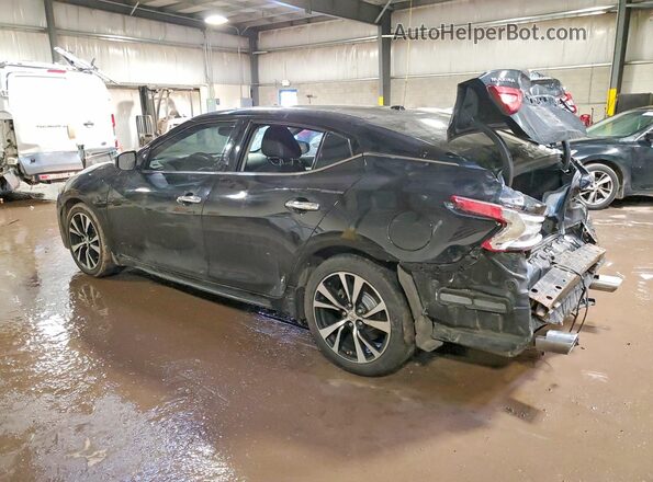 1N4AA6APXJC373780 2018 NISSAN MAXIMA Black Հետևի ձախ