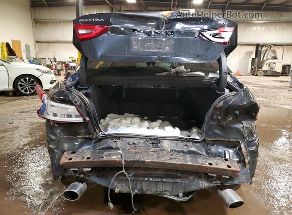 1N4AA6APXJC373780 2018 NISSAN MAXIMA Black Հետևի տեսք