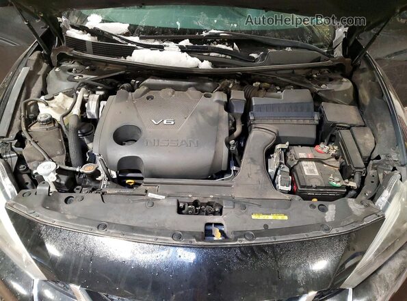 1N4AA6APXJC373780 2018 NISSAN MAXIMA Black Սալոնի հետևի տեսք