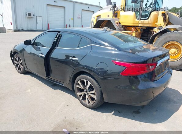 1N4AA6APXJC383905 2018 NISSAN MAXIMA Черный Задняя левая четверть
