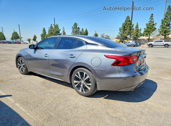 1N4AA6APXJC392216 2018 NISSAN MAXIMA Gray Rear left