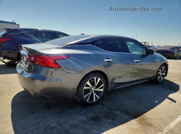 1N4AA6APXJC392216 2018 NISSAN MAXIMA Gray Rear right