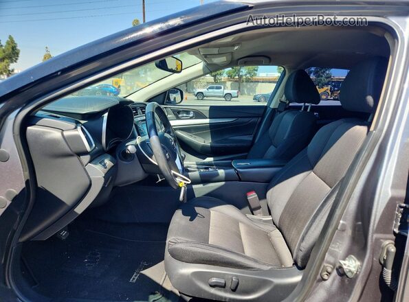 1N4AA6APXJC392216 2018 NISSAN MAXIMA Gray Front interior view