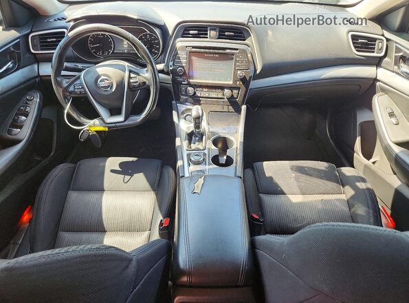 1N4AA6APXJC392216 2018 NISSAN MAXIMA Gray Dashboard view