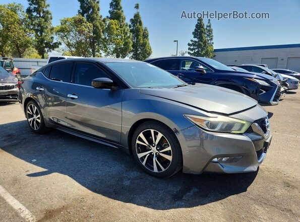 1N4AA6APXJC392216 2018 NISSAN MAXIMA Gray Front right