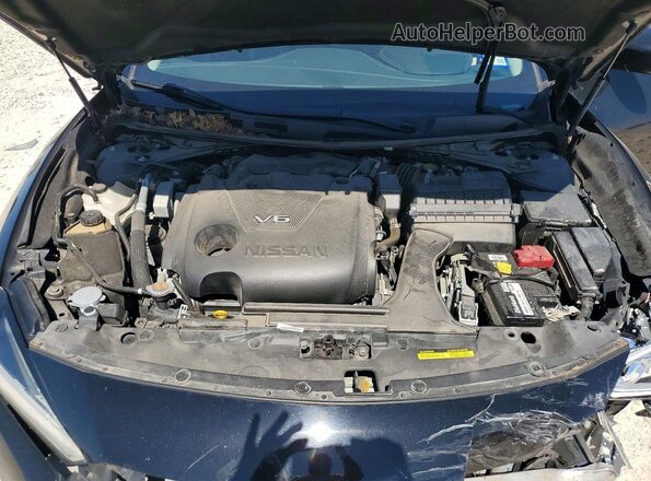1N4AA6AV0KC366255 2019 NISSAN MAXIMA Черный Вид задней части салона
