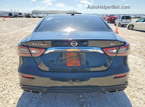 1N4AA6AV0KC366255 2019 NISSAN MAXIMA Черный Вид сзади