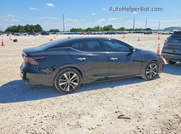 1N4AA6AV0KC366255 2019 NISSAN MAXIMA Черный Задняя правая четверть