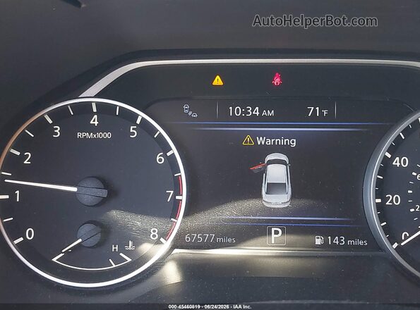 1N4AA6AV0KC366868 2019 NISSAN MAXIMA White 