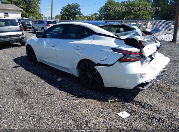 1N4AA6AV0KC375070 2019 NISSAN MAXIMA White Tył lewy