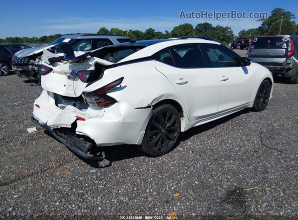 1N4AA6AV0KC375070 2019 NISSAN MAXIMA White Tył prawy
