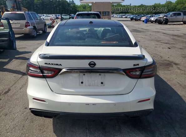 1N4AA6AV0KC375649 2019 NISSAN MAXIMA White Հետևի տեսք