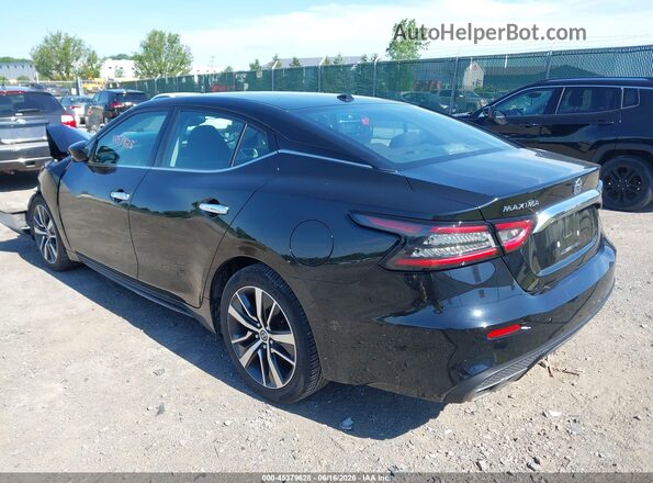 1N4AA6AV1KC369925 2019 NISSAN MAXIMA Black უკანა მარცხენა