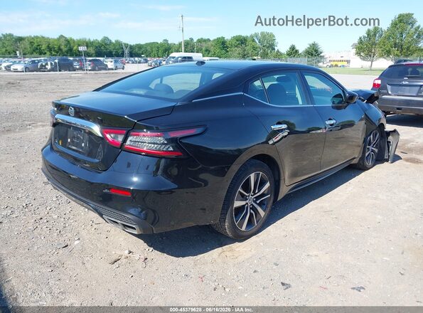 1N4AA6AV1KC369925 2019 NISSAN MAXIMA Black უკანა მარჯვენა